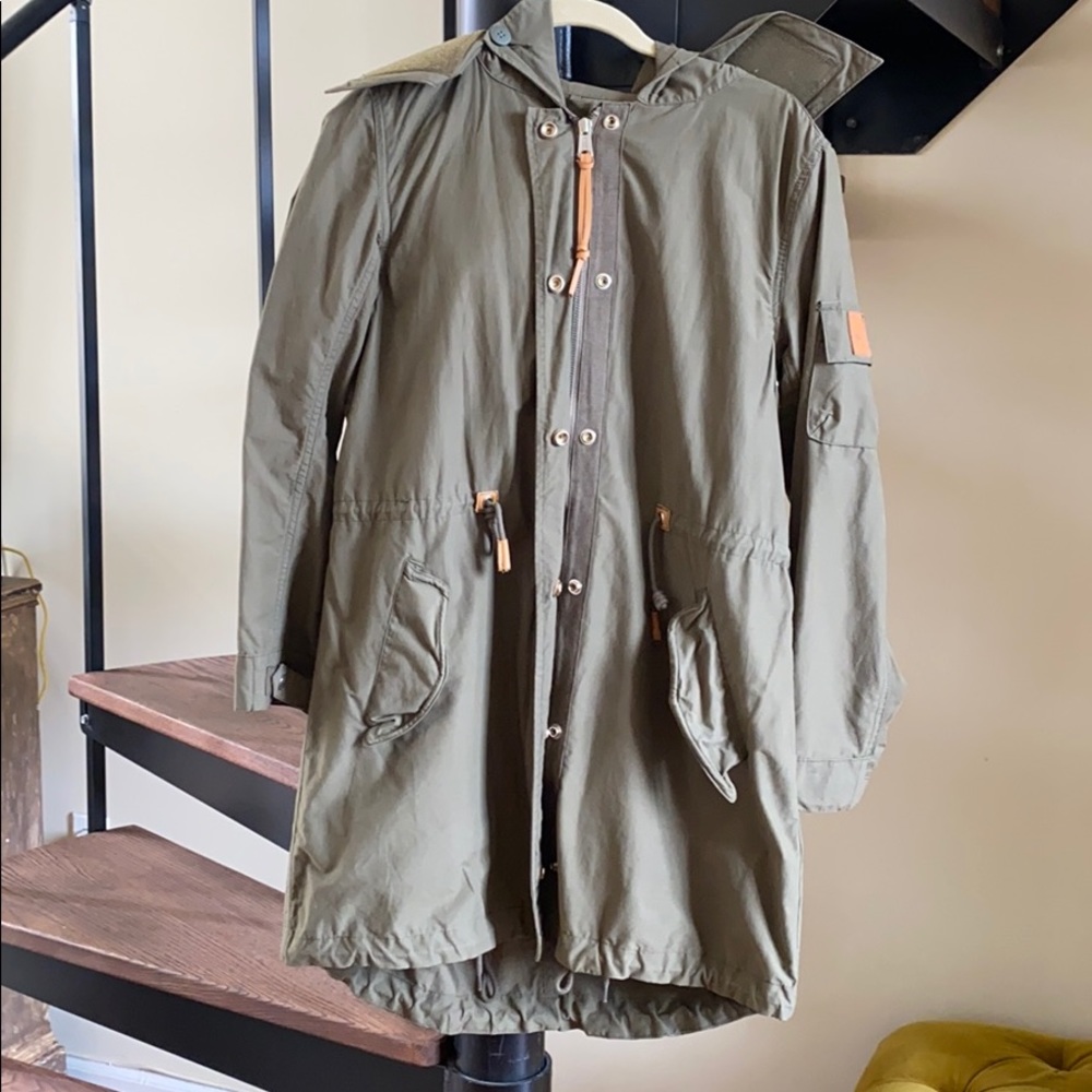 COPY - Hunter green parka